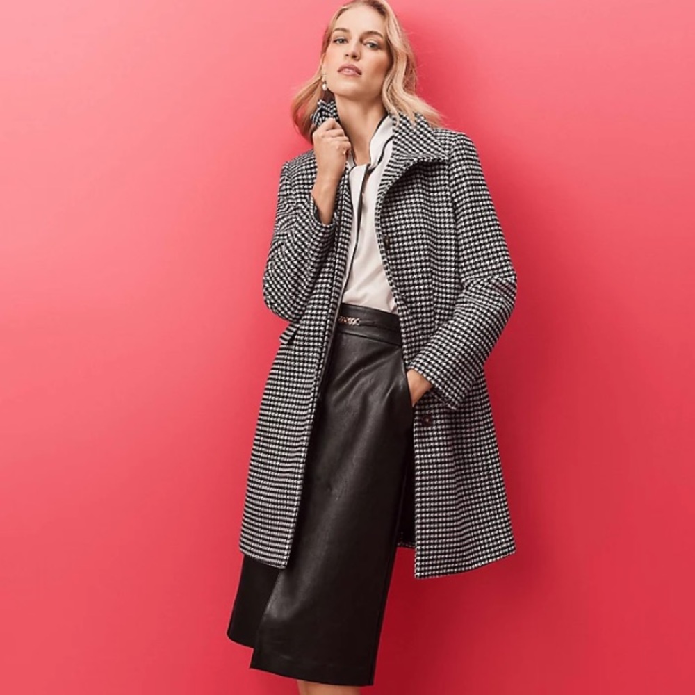 On trend: Hot, Hot, Hot Leather Midi Skirt